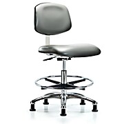 Class 10 Clean Room Vinyl Chair Chrome - Sterling Supernova Vinyl