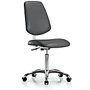 Class 10 Clean Room Vinyl Chair Chrome - Carbon Supernova Vinyl
