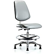 Class 10 Clean Room Vinyl Chair Chrome - Sterling Supernova Vinyl