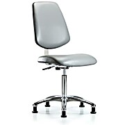 Class 10 Clean Room Vinyl Chair Chrome - Sterling Supernova Vinyl