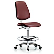 Class 10 Clean Room Vinyl Chair Chrome - Borscht Supernova Vinyl