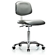 Class 10 Clean Room Vinyl Chair Chrome - Sterling Supernova Vinyl