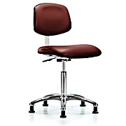 Class 10 Clean Room Vinyl Chair Chrome - Borscht Supernova Vinyl