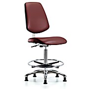 Class 10 Clean Room Vinyl Chair Chrome - Borscht Supernova Vinyl