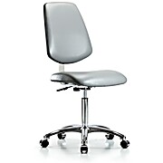 Class 10 Clean Room Vinyl Chair Chrome - Sterling Supernova Vinyl
