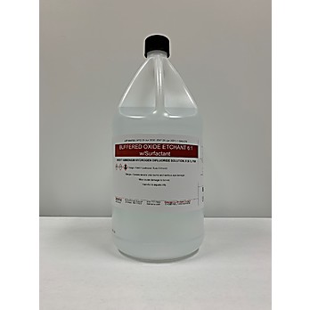 Buffered Oxide Etchanat 6:1 with Surfactant Gallon