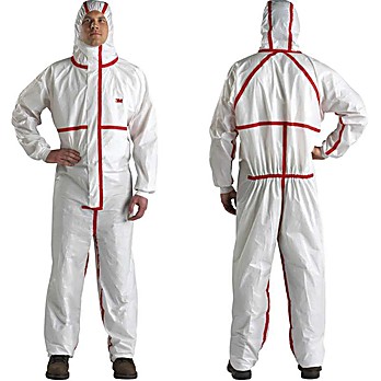 3M™ Disposable Chemical Protective Coverall 4565-BLK-L, 25 EA/Case