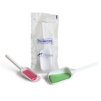 Double Bagged Sterile Sampling Scoops