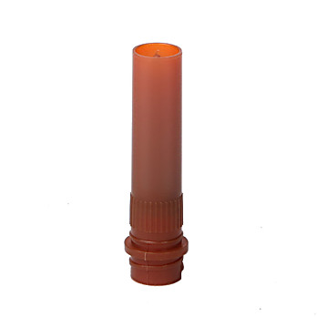 2.0mL Conical Microcentrifuge Tube w/Skirt, Amber Colored, Screw Cap style, Cap Not Included