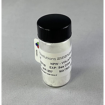 NPW - Volatile Solids, NELAC range 100-500 mg/L
