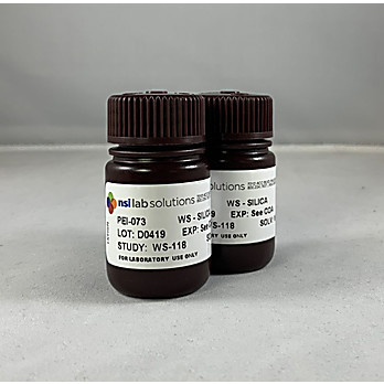 WS - Silica, NELAC range 5.0-75 mg/L, 21 mL