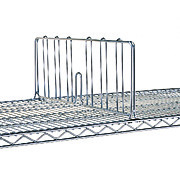 Wire Shelf Dividers and Ledges