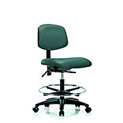 Vinyl Chair, Medium Height