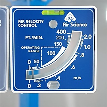 Ductless Fume Hood Air Flow Monitor