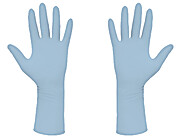 HALYARD* PUREZERO* HG3 Light Blue Sterile Nitrile Cleanroom Gloves