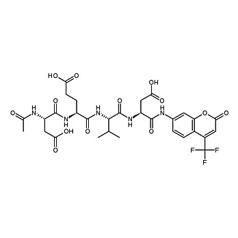 AC-TRP-GLU-HIS-ASP-7-AMINO-4-TriFluoromethylcoumarin, 5 mg 