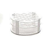 PLASTIC TEST TUBE RACK, ROUND, 24-TUBE