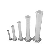 HEX BASE POLYPROYLENE CYLINDER SET/5