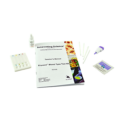 Kit Erycard Abo/Rh Blood Typing (Each)