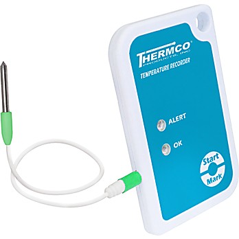 THERMCO™ + LOGTAG, Digital Datalogger, Ultra low temp -80/40C, w/ air probe, vaccine transport, multi use, excludes interface cradle (LTIHID)
