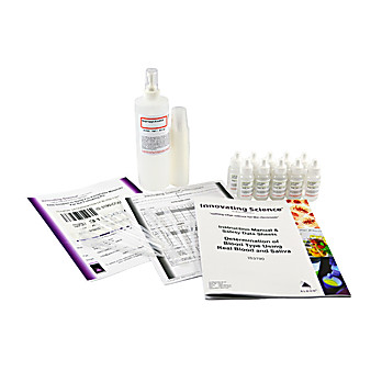 Kit Determination Of Blood Type Using Real Blood And Saliva