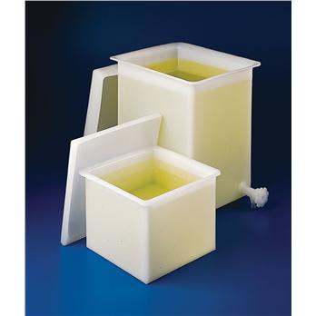 Scienceware® Heavy-Duty Rectangular Tanks with Flanges