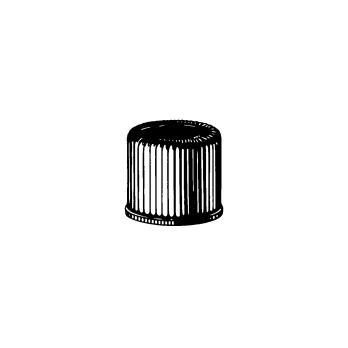 Corning® Reusable Phenolic GPI 24-400 Threaded Screw Cap with PTFE Liner