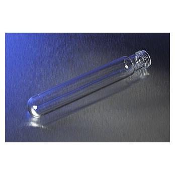 PYREX® 20x150mm Disposable Round Bottom Threaded Culture Tubes, Without Marking Spot or Caps, Bulk Pack