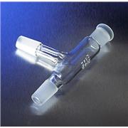 PYREX® Three-Way Angle Connecting Adapter with 19/22 Standard Taper Joints