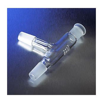 PYREX® Three-Way Angle Connecting Adapter with 19/22 Standard Taper Joints
