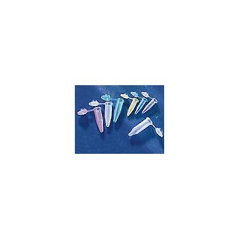 Costar® 0.65 mL Snap Cap Microcentrifuge Tubes, Rainbow Colors
