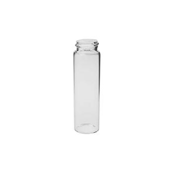 Kimax Borosilicate Glass Cylindrical Sample Vial with Rubber Lined Closure Unattached