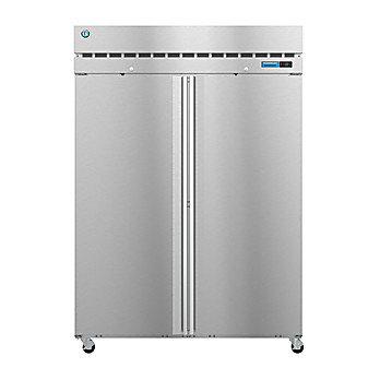 Hoshizaki Upright Refrigerator, Two Section, Full Stainless Doors with Lock