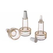 20 mm Dropper Tip, PVC, PP White Cap