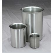 Stainless Steel Griffin Style Beakers 3000ml