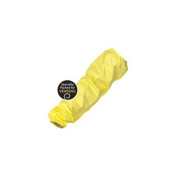 KleenGuard™ A70 Chemical Spray Sleeve Protectors (97780), Bound Seams, Elastic, 21” Length, One Size, Yellow, 200 / Case