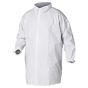 KleenGuard™ A20 Breathable Particle Protection Lab Coats, Elastic Wrists