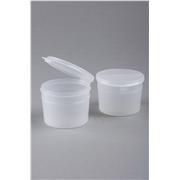 4 oz. Low Profile Flip Top Polypropylene Vials with Lock Seal