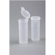 2 oz. Flip Top Polypropylene Vials with Lock Seal