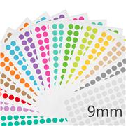 LABTAG™ Cryogenic Color Dot Labels for 0.5mL & 1.5mL Microtubes