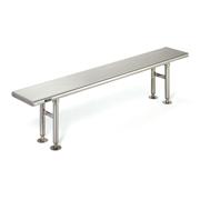 Solid Top Stainless Steel Gowning Benches