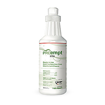 PREempt™ RTU Disinfectant Solution and Wipes