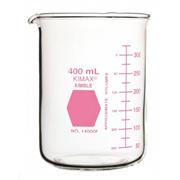 KIMAX® Pink Colorware Low Form Griffin Beakers