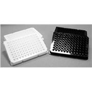 96 Well Round U-Bottom Pack of 50 Sterile Evergreen Scientifics 333-8094-W1R White Polystyrene Microplate with Lid Treated 