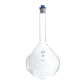 SP Wilmad-LabGlass Volumetric Flasks with Plastic Stopper, Class A