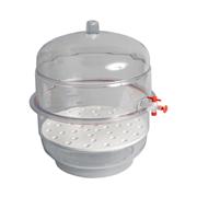 Desiccators, Vacuum, Clear Base
