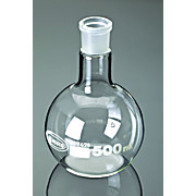 Borosilicate Glass Flat Bottom Boiling Flasks with Ground Glass Joints