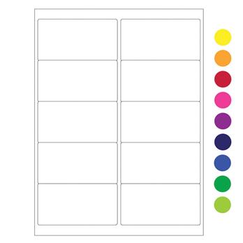 Cryo-Lazr-Tag™ Cryogenic Removable Labels for Laser Printers, 4.0" x 2.0"