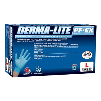 Derma-Lite™ Powder-Free Nitrile Disposable Gloves