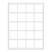 Cryo-Lazr-Tag™ Cryogenic Removable Labels for Laser Printers, White